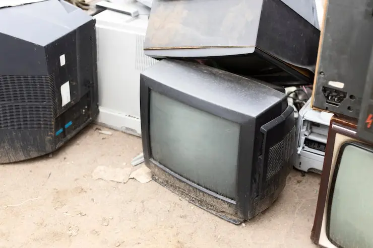 How to safely dispose of broken TVs with certified e-waste recycling