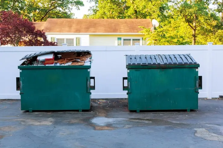 how much does a dumpster rental cost by size and project type