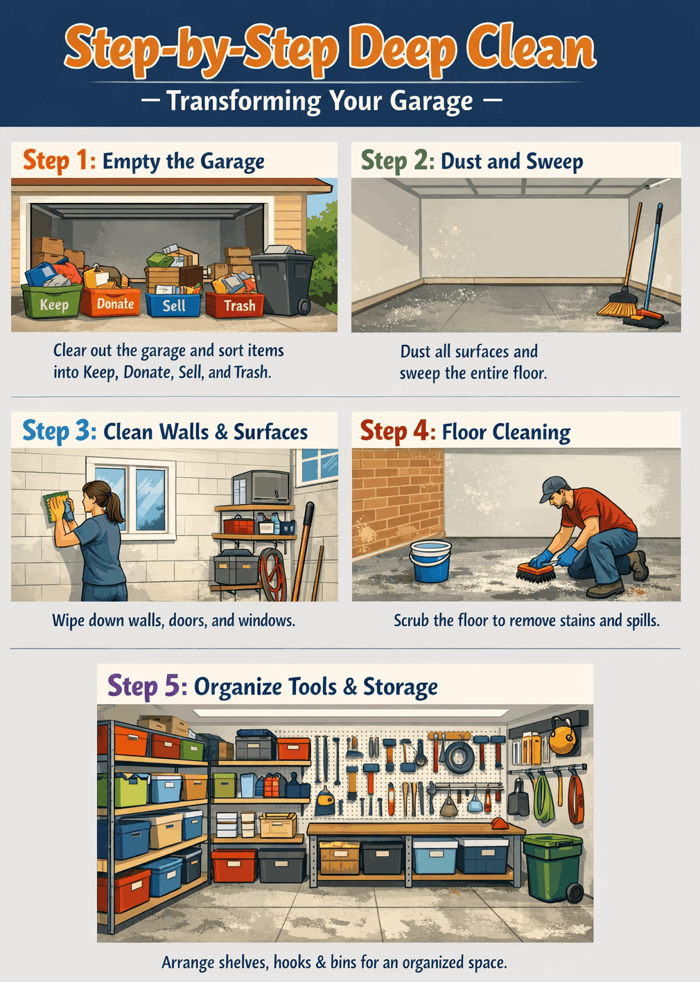How to Keep a Garage Clean: Complete Guide 2026