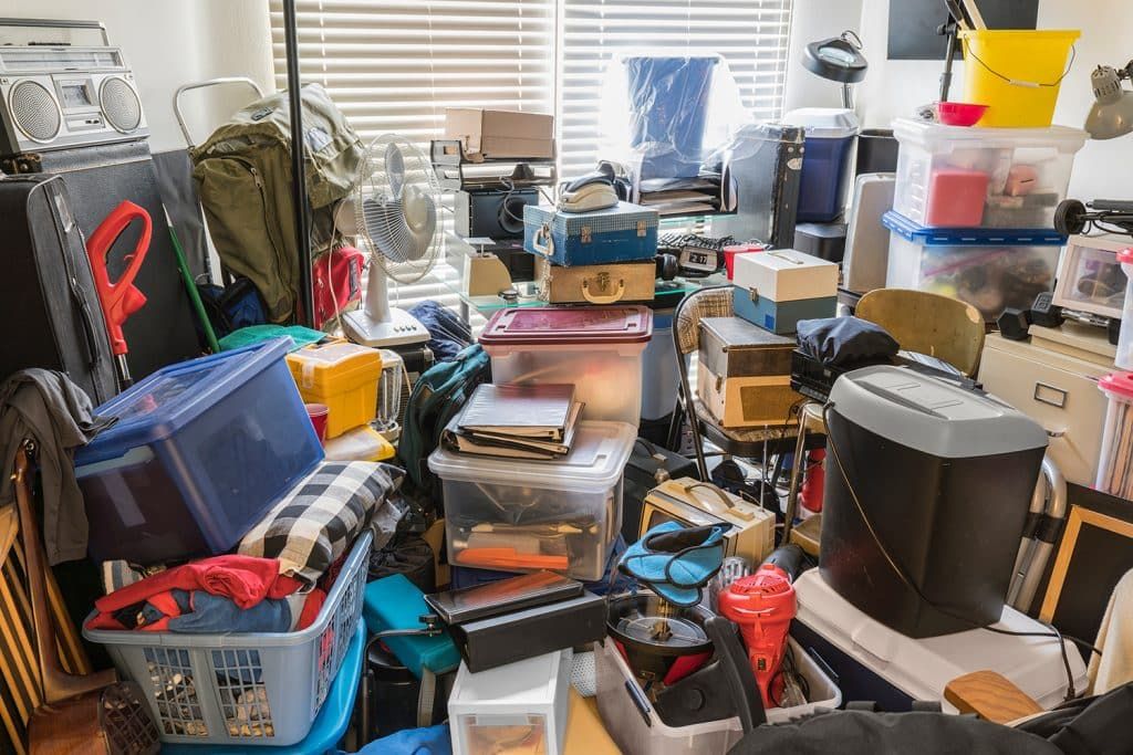 how to get rid of stuff before moving by sorting items into keep donate sell and trash boxes